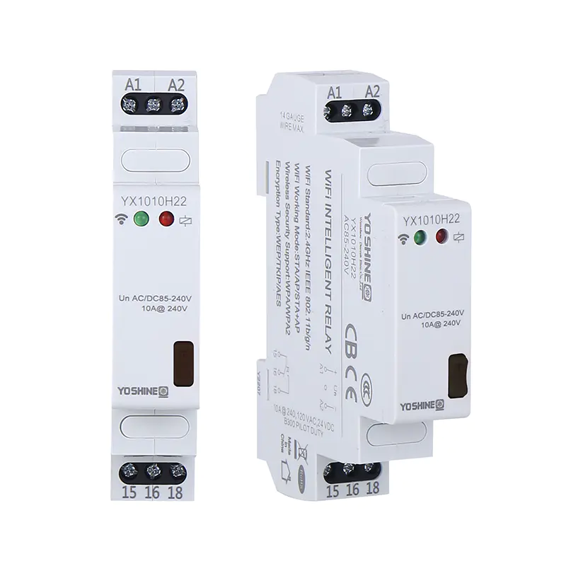 YOSHINE Built-in Antenna AC/DC85-240V Single Channel Wifi Relay