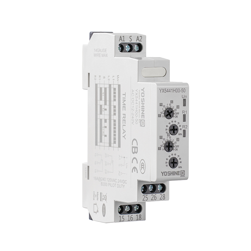 YOSHINE Double Trigger Double Time Off Delay Time Relay