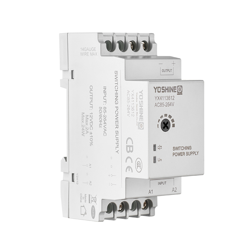 YOSHINE 36mm Thin Rail Type 24W Switching Power Supply